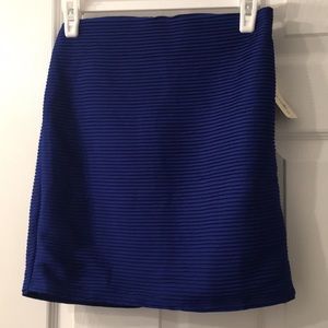 Cobalt Blue Skirt